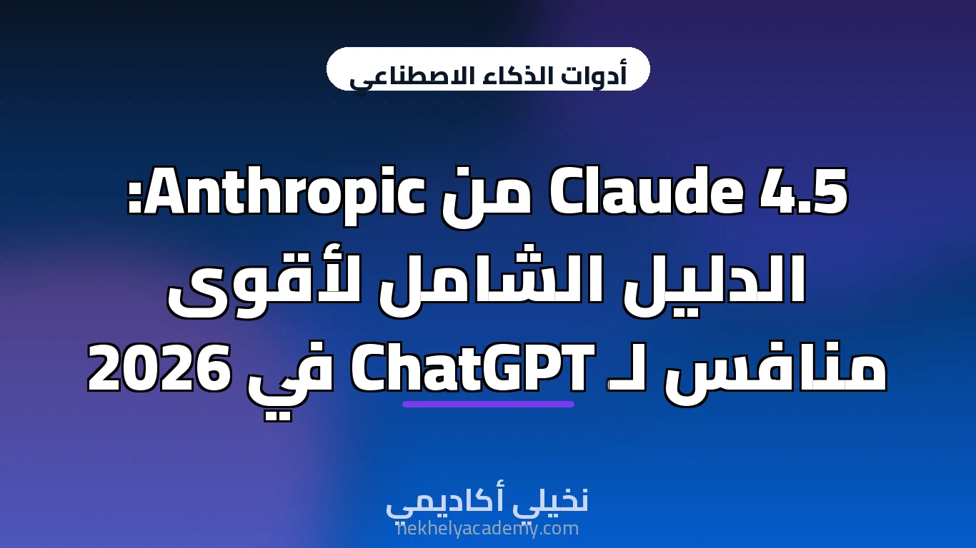 Claude 4.5 من Anthropic: الدليل الشامل لأقوى منافس لـ ChatGPT في 2026