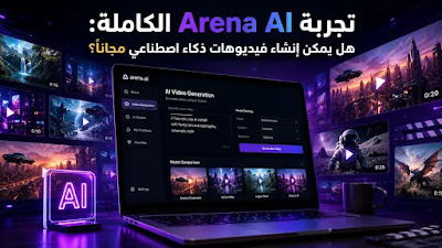 تجربة Arena AI الكاملة: هل يمكن إنشاء فيديوهات ذكاء اصطناعي مجاناً؟