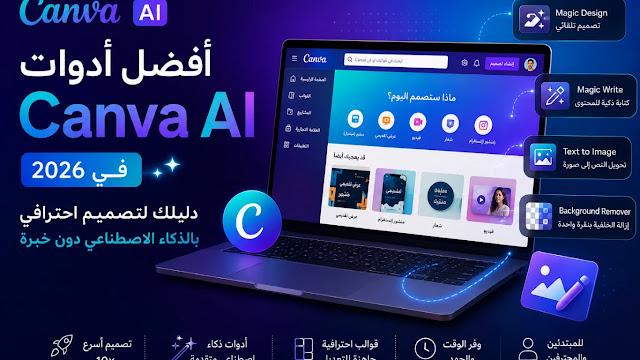أفضل أدوات Canva AI في 2026: دليلك لتصميم احترافي بالذكاء الاصطناعي دون خبرة