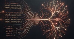 شيفرة برمجية تتفرع إلى شبكة شبيهة بالشجرة