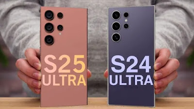 Galaxy S25 Ultra: تصميم أنحف وأخف مقارنة بالهواتف الأخرى