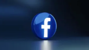 شعار فيسبوك ثلاثي الأبعاد