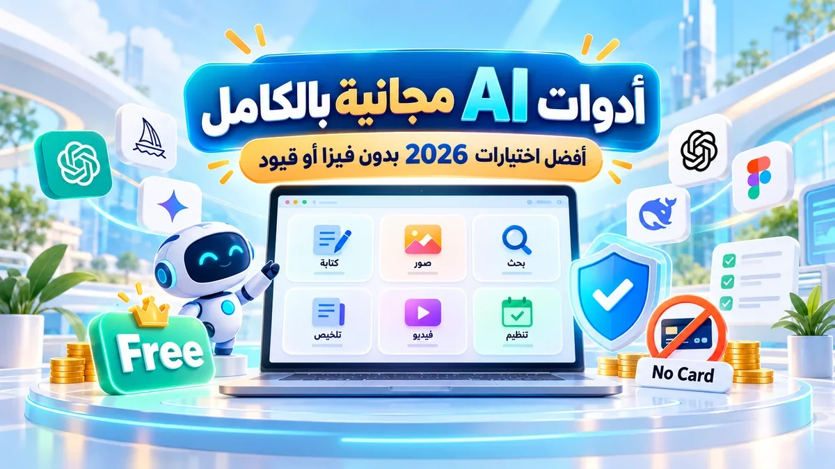 أفضل أدوات الذكاء الاصطناعي المجانية في أكاديمية النخيلي