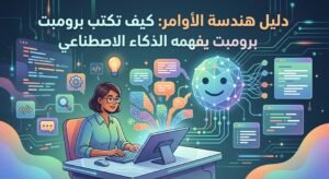شرح هندسة الأوامر الذكاء الاصطناعي في أكاديمية النخيلي