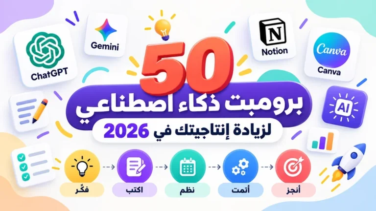 برومبت ذكاء اصطناعي لزيادة الإنتاجية في أكاديمية النخيلي
