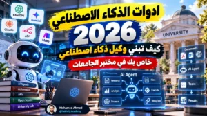 كيف تبني وكيل ذكاء اصطناعي باستخدام ادوات الذكاء الاصطناعي 2026 في أكاديمية النخيلي