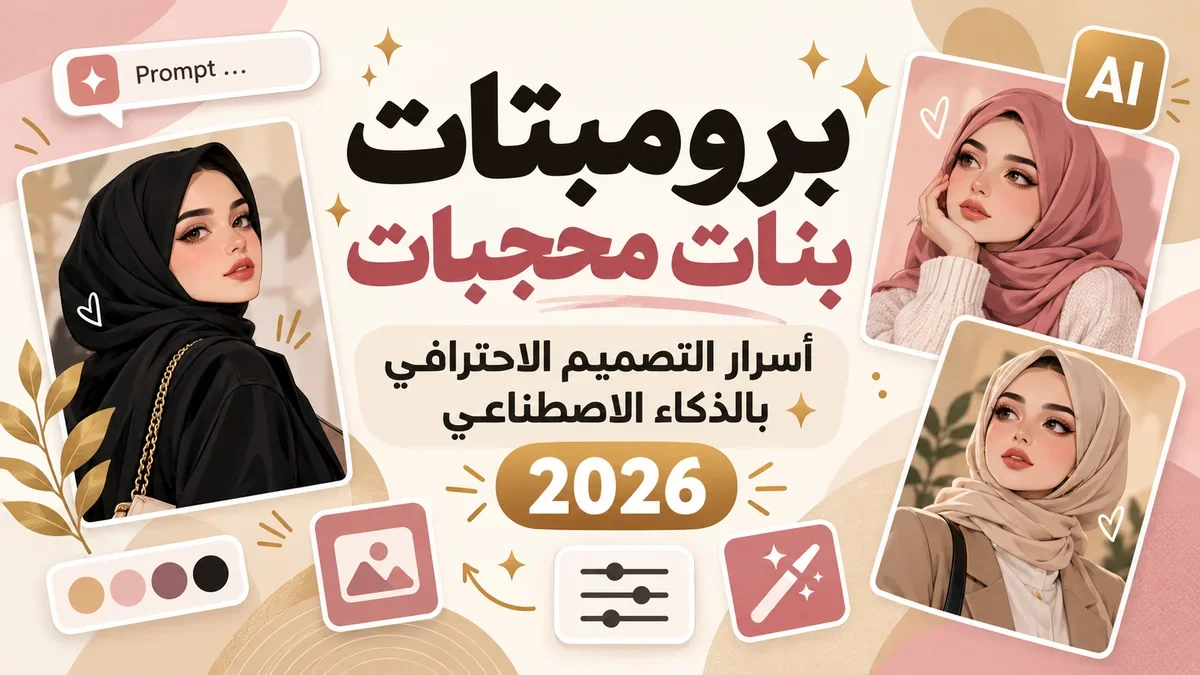 برومبتات بنات محجبات بجودة عالية من أكاديمية النخيلي