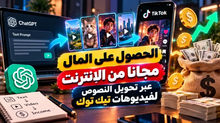 كيفية الحصول على المال مجانا من الانترنت وتحويل النصوص لفيديوهات في أكاديمية النخيلي