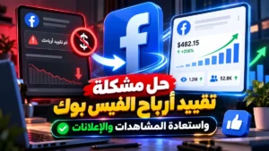 حل مشكلة تقييد ارباح الفيس بوك واستعادة الإعلانات عبر أكاديمية النخيلي