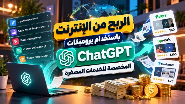 برومبتات ChatGPT للربح من الانترنت والخدمات المصغرة في أكاديمية النخيلي