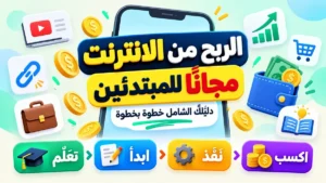 طريقة الربح من الانترنت مجانا للمبتدئين عبر أكاديمية النخيلي