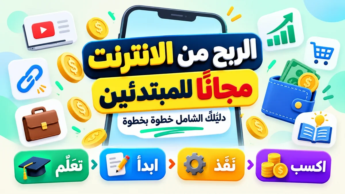 طريقة الربح من الانترنت مجانا للمبتدئين عبر أكاديمية النخيلي