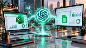 OpenAI تُطلق ChatGPT داخل Excel و Google Sheets - أكاديمية النخيلي