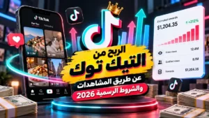شروط الربح من التيك توك عن طريق المشاهدات ودليل التفعيل الشامل من أكاديمية النخيلي