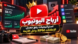 طرق زيادة ارباح اليوتيوب وحل مشكلة الـ RPM في أكاديمية النخيلي