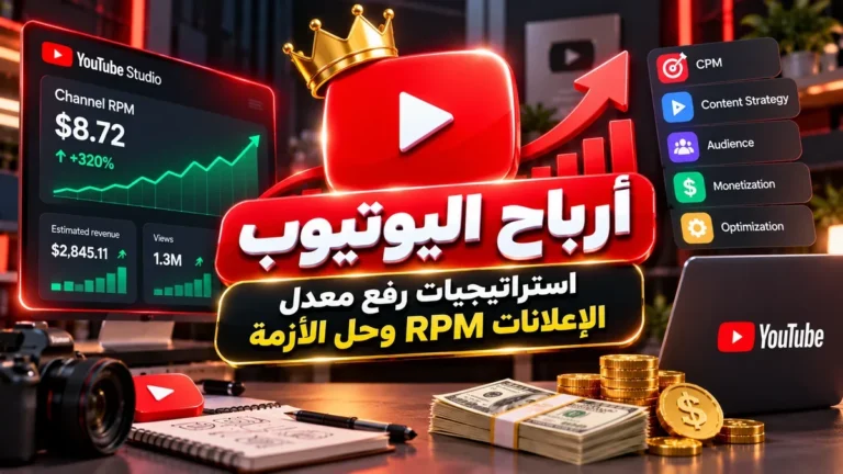 طرق زيادة ارباح اليوتيوب وحل مشكلة الـ RPM في أكاديمية النخيلي