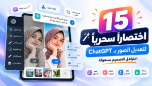 دليل استخدام اوامر chatgpt لتعديل الصور في أكاديمية النخيلي