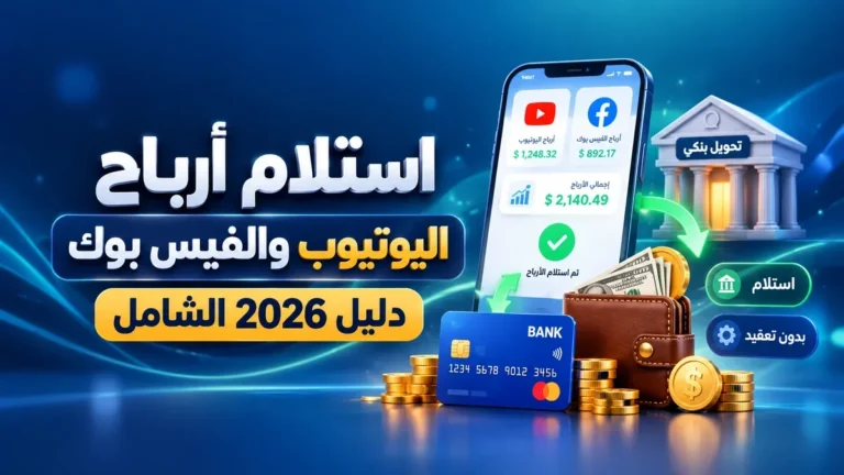 دليل كيفية استلام ارباح اليوتيوب وفيسبوك بأمان عبر أكاديمية النخيلي